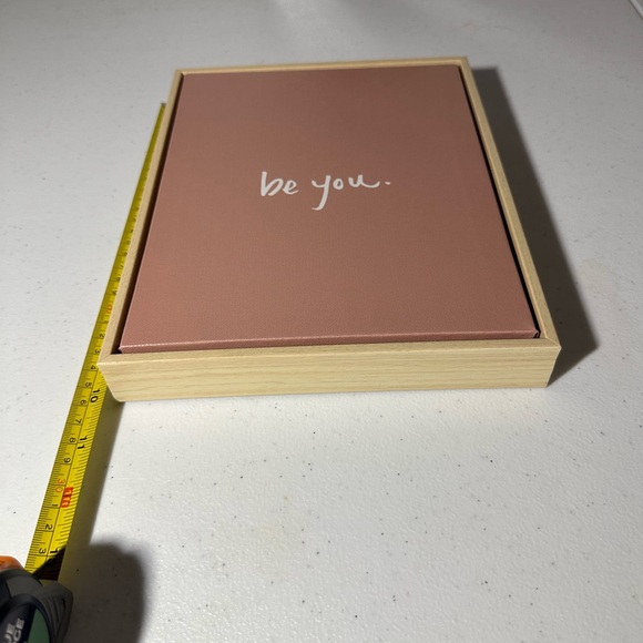 “Be You” framed canvas print - Picture 3 of 4